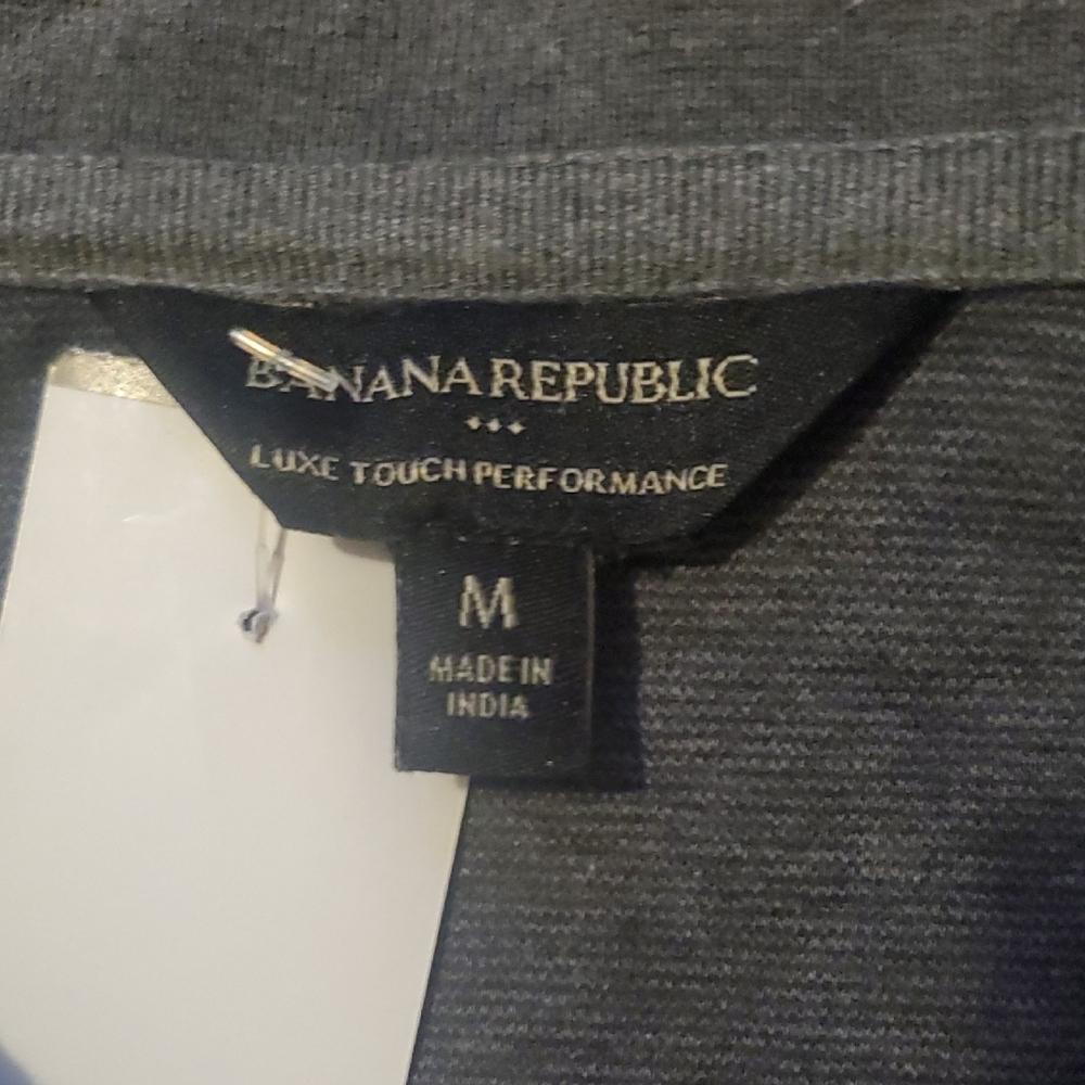 Banana Republic Charcoal Polo Shirt - Picture 2 of 4